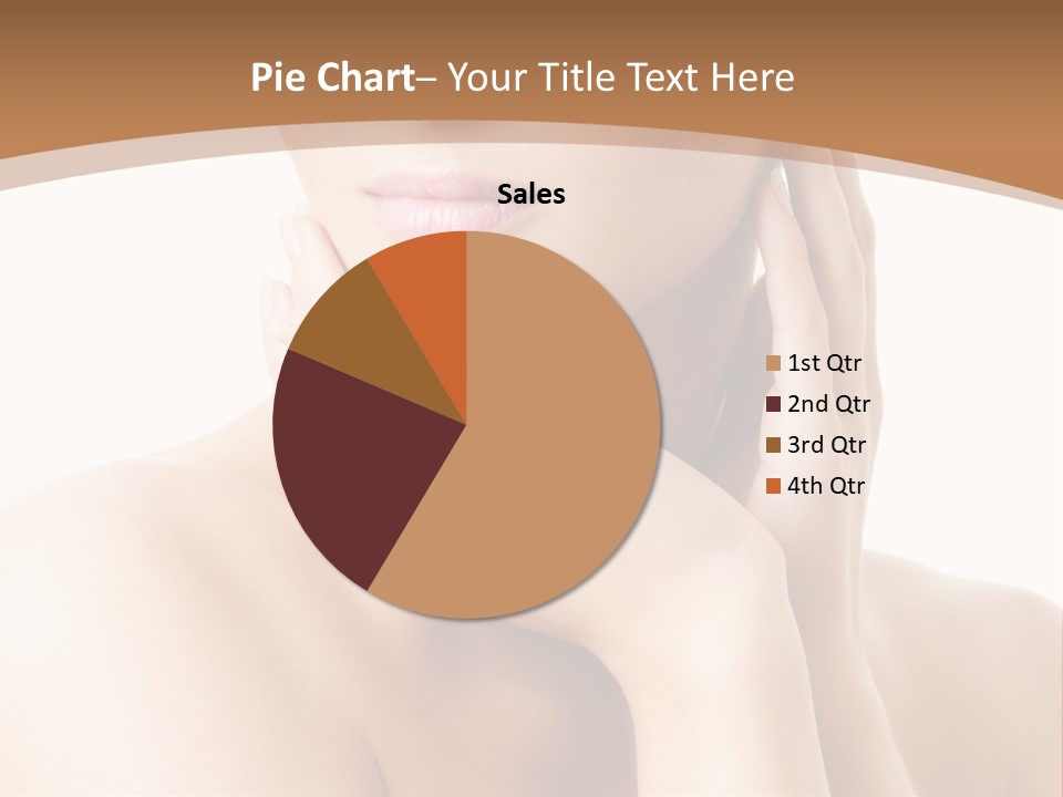 Health Young Lips PowerPoint Template