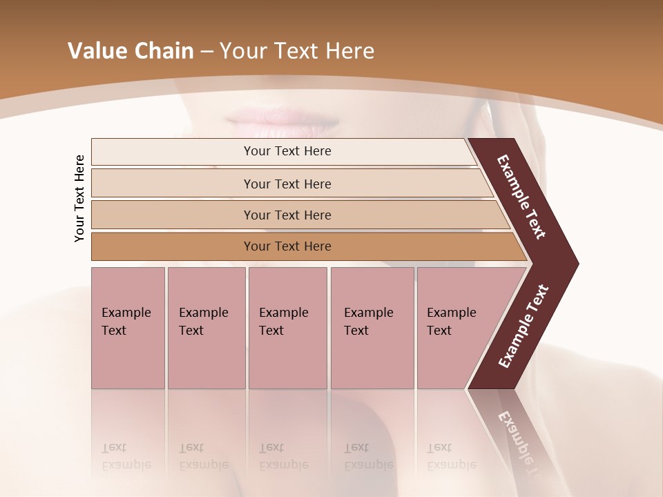 Health Young Lips PowerPoint Template