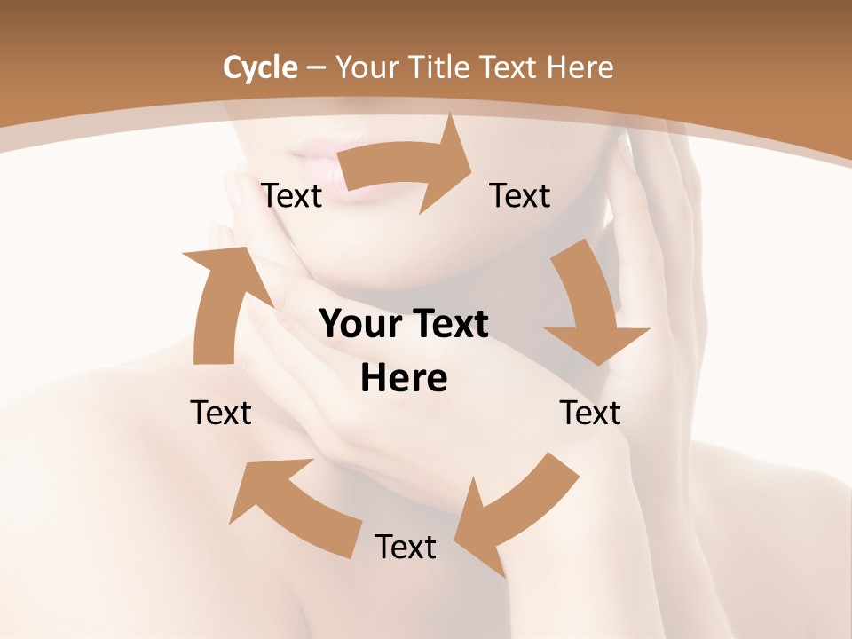 Health Young Lips PowerPoint Template