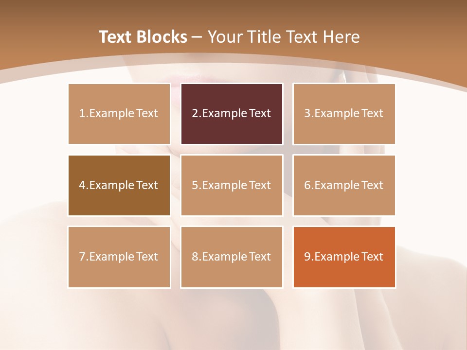 Health Young Lips PowerPoint Template