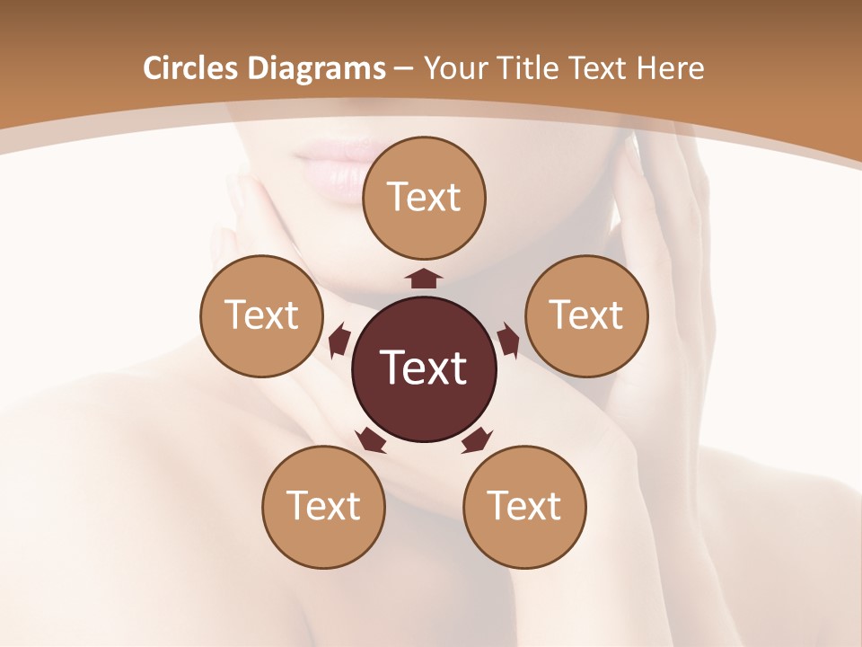 Health Young Lips PowerPoint Template