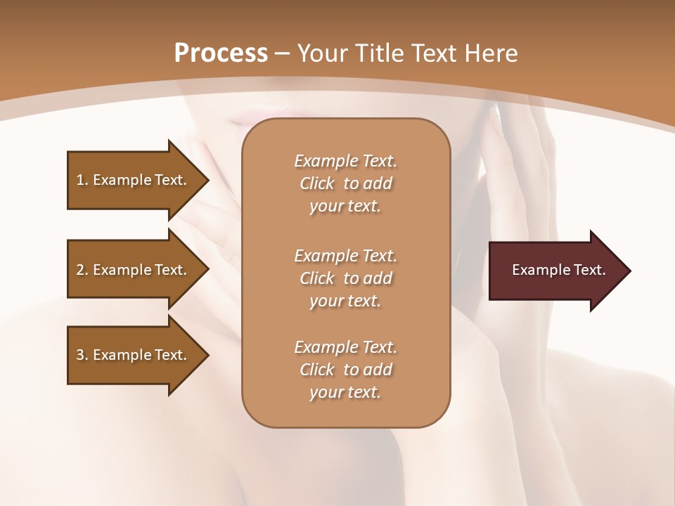 Health Young Lips PowerPoint Template