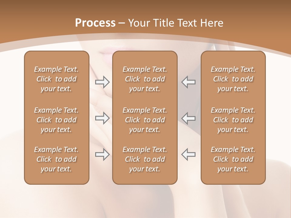 Health Young Lips PowerPoint Template