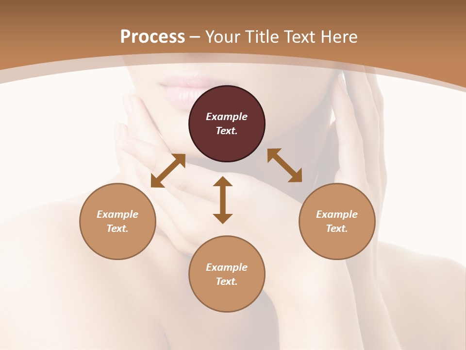 Health Young Lips PowerPoint Template
