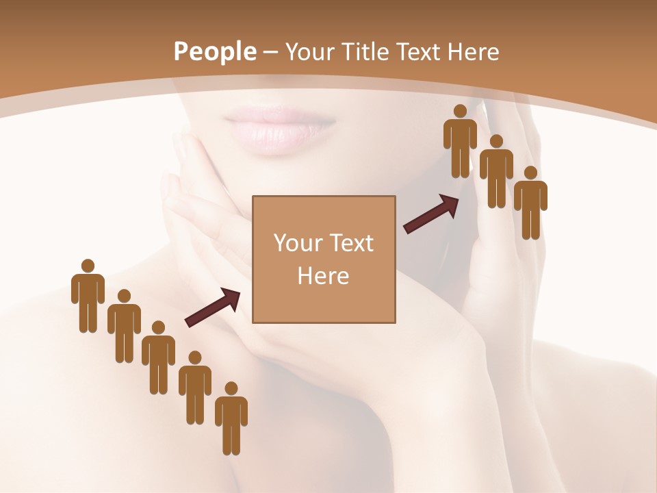 Health Young Lips PowerPoint Template