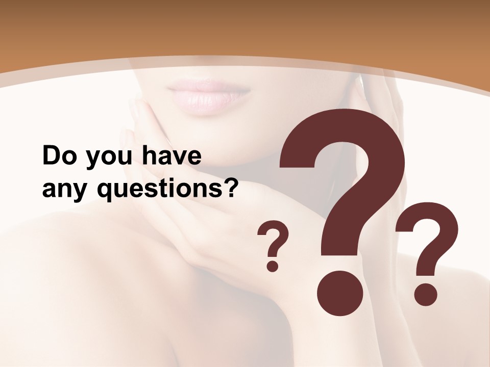 Health Young Lips PowerPoint Template