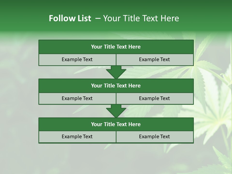 Natural Culture Habit PowerPoint Template
