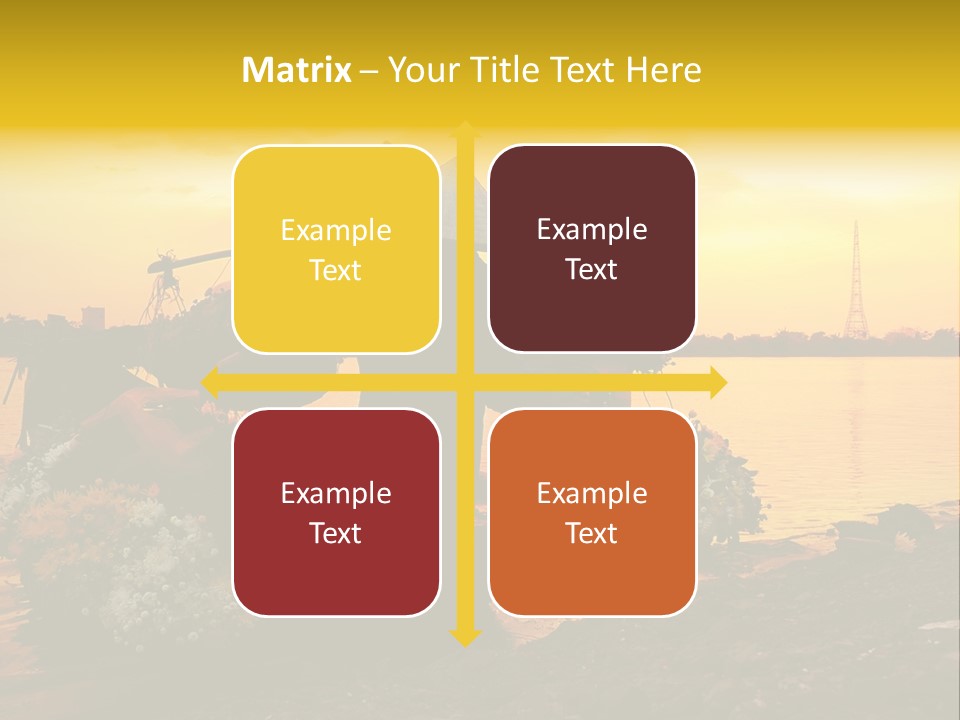 Market Life Hanoi PowerPoint Template