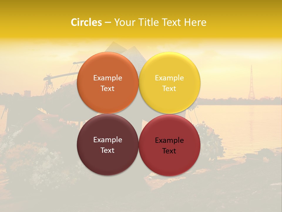 Market Life Hanoi PowerPoint Template