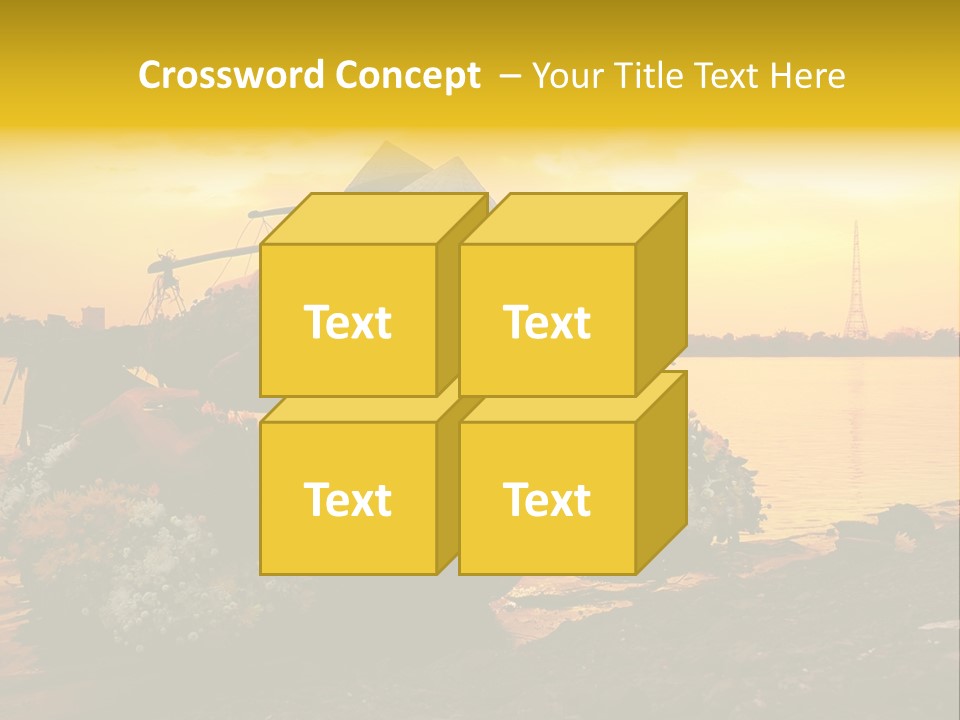 Market Life Hanoi PowerPoint Template