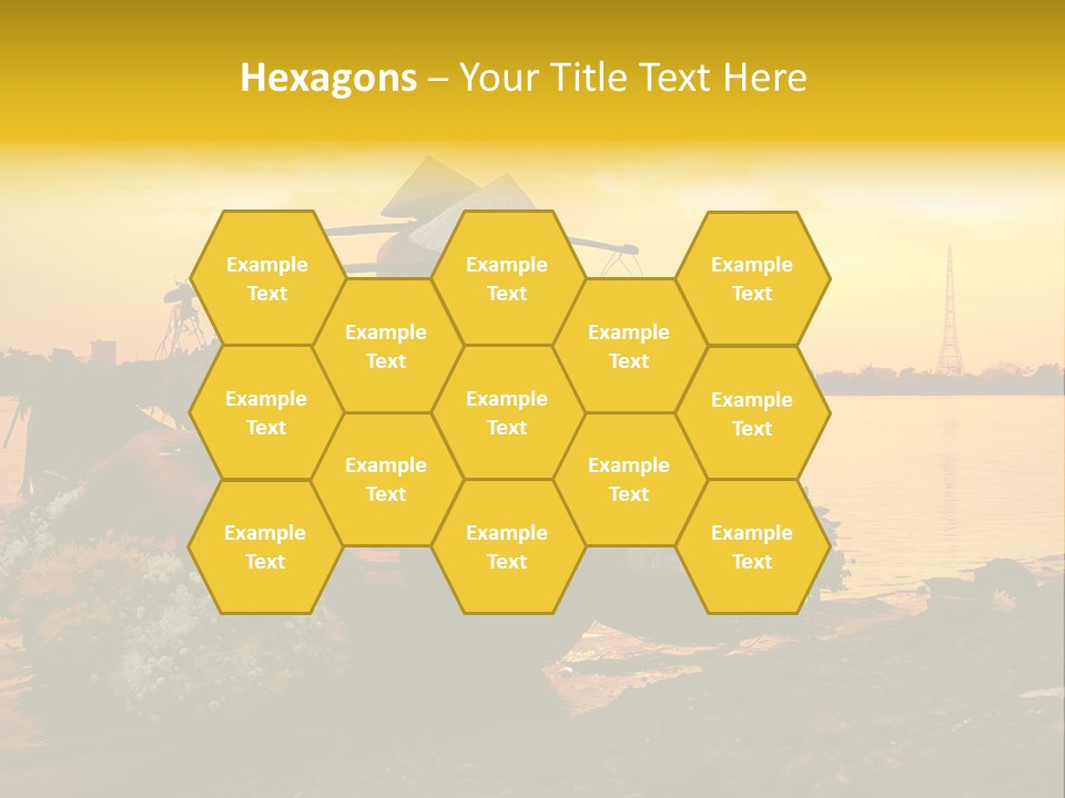 Market Life Hanoi PowerPoint Template