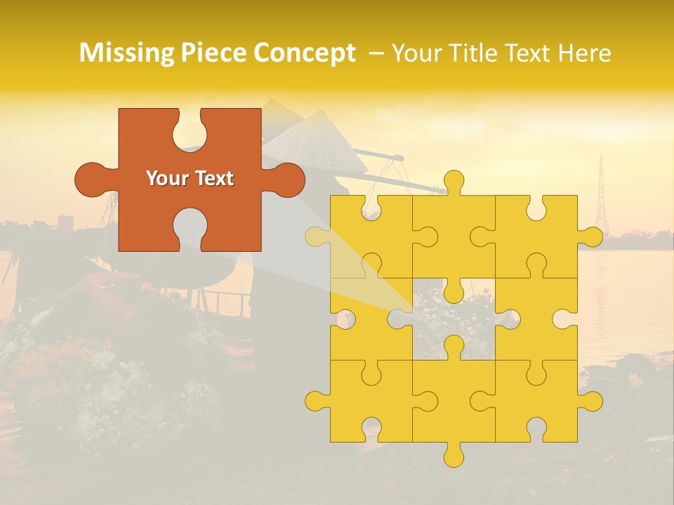 Market Life Hanoi PowerPoint Template