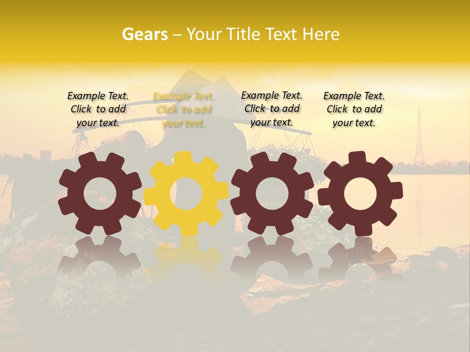 Market Life Hanoi PowerPoint Template