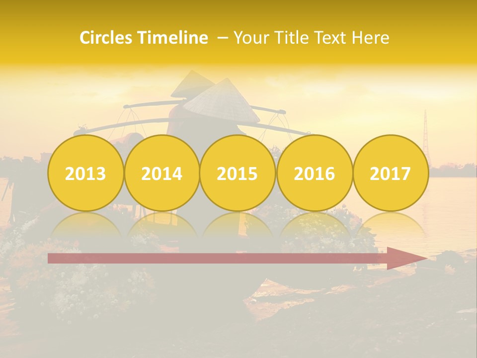 Market Life Hanoi PowerPoint Template