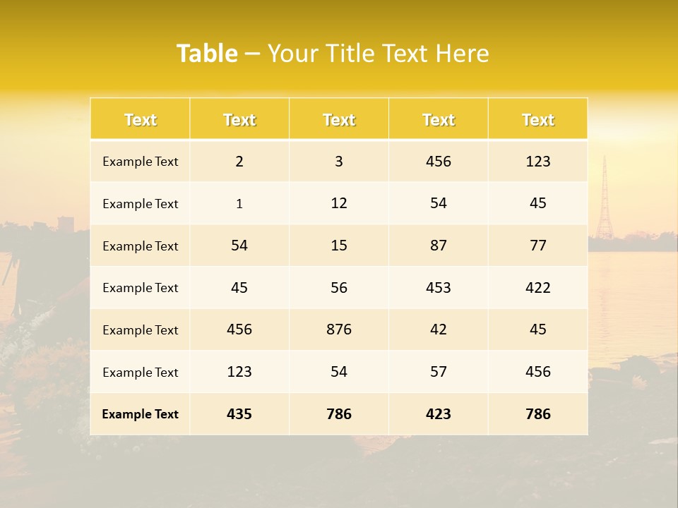 Market Life Hanoi PowerPoint Template