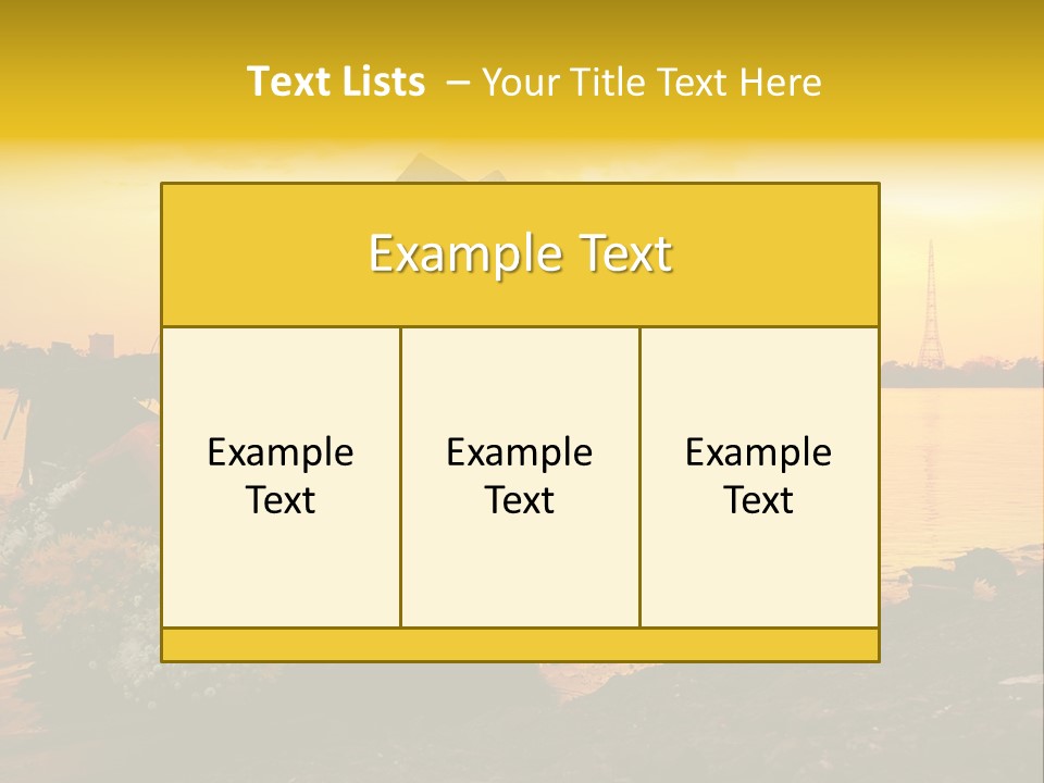 Market Life Hanoi PowerPoint Template