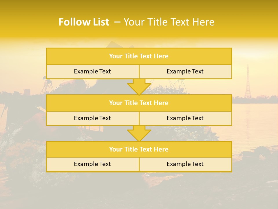 Market Life Hanoi PowerPoint Template