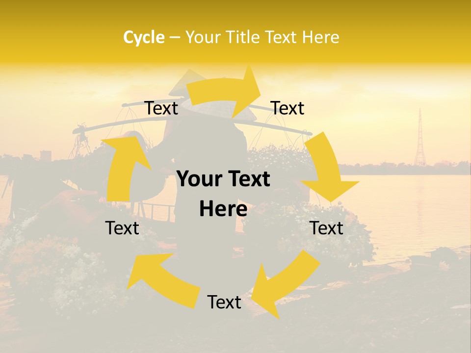 Market Life Hanoi PowerPoint Template