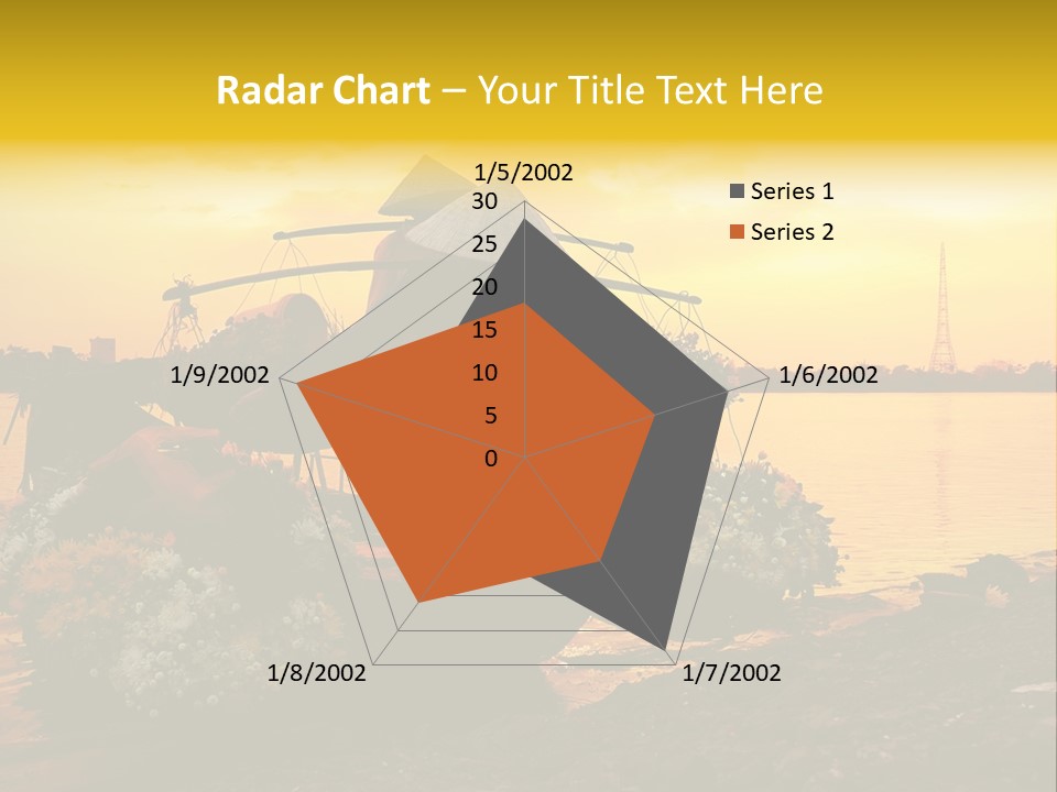 Market Life Hanoi PowerPoint Template