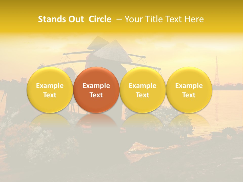 Market Life Hanoi PowerPoint Template