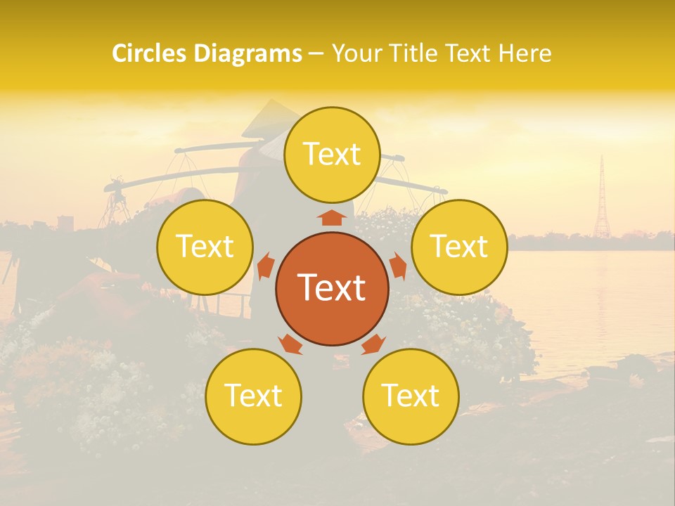 Market Life Hanoi PowerPoint Template