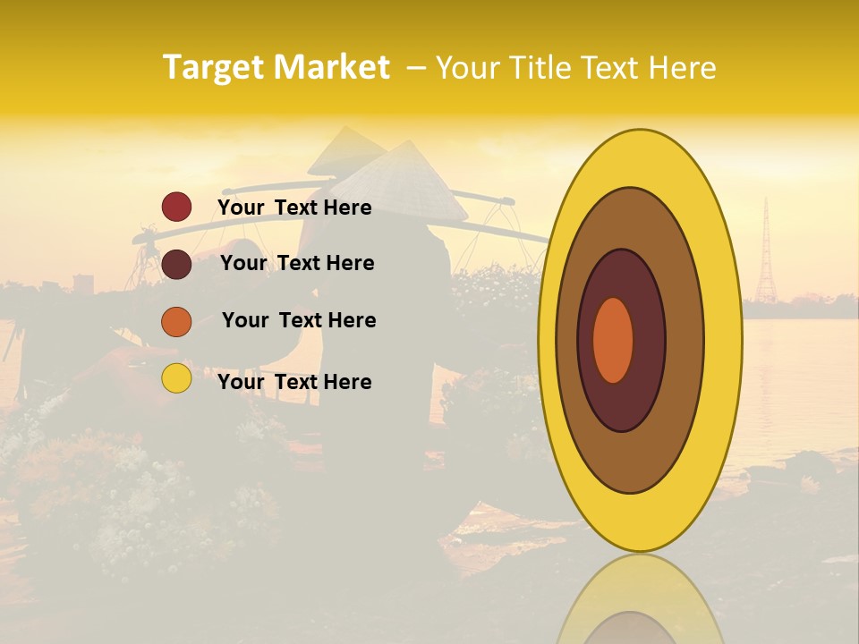 Market Life Hanoi PowerPoint Template