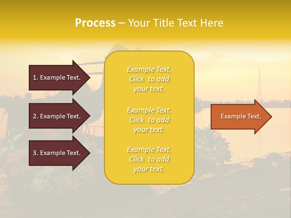 Market Life Hanoi PowerPoint Template