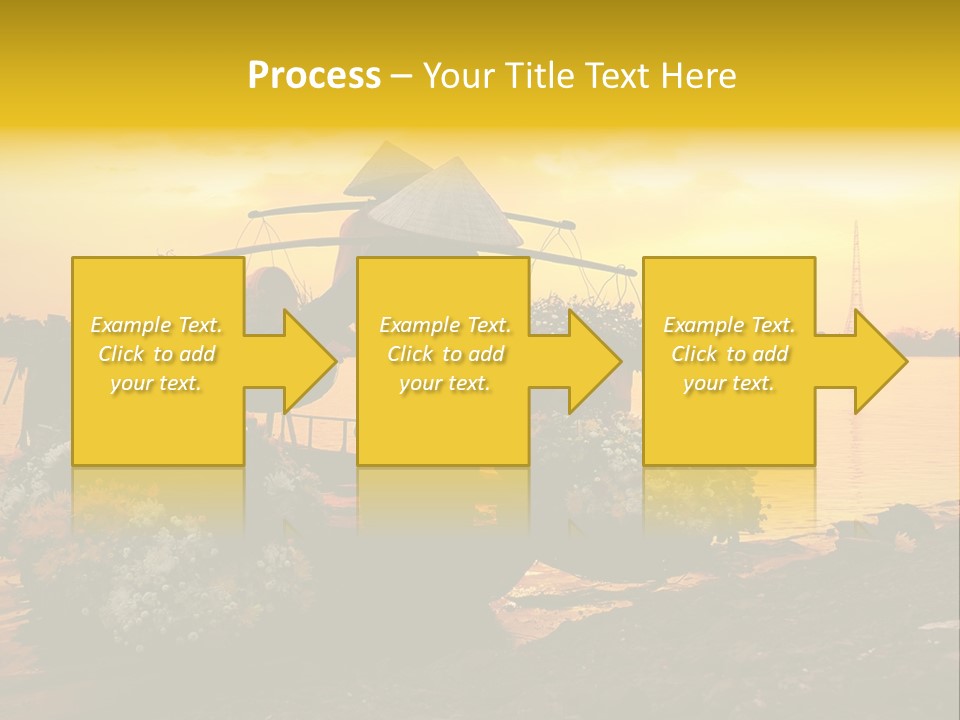 Market Life Hanoi PowerPoint Template