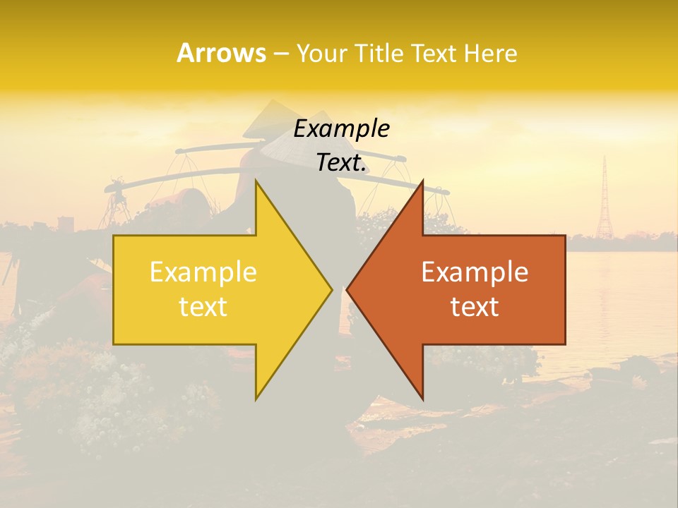 Market Life Hanoi PowerPoint Template