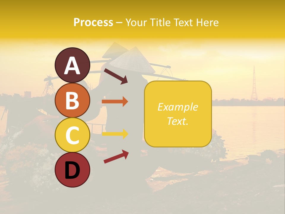 Market Life Hanoi PowerPoint Template