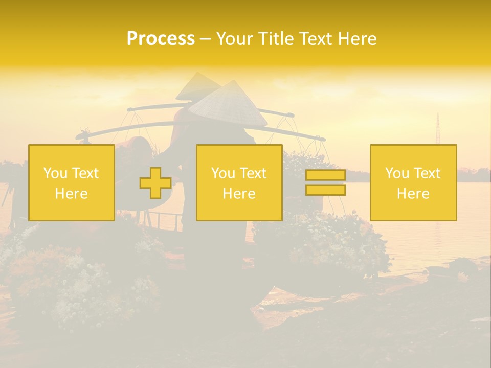 Market Life Hanoi PowerPoint Template
