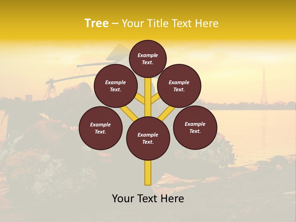 Market Life Hanoi PowerPoint Template