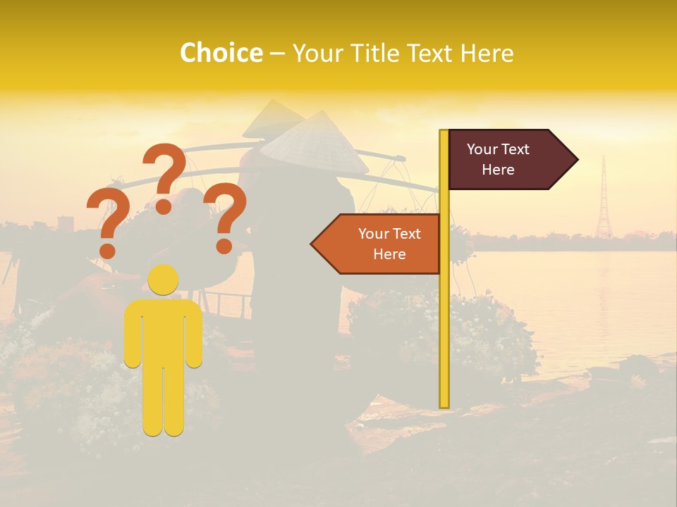 Market Life Hanoi PowerPoint Template