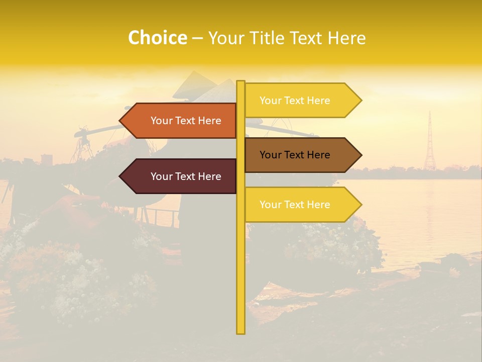 Market Life Hanoi PowerPoint Template