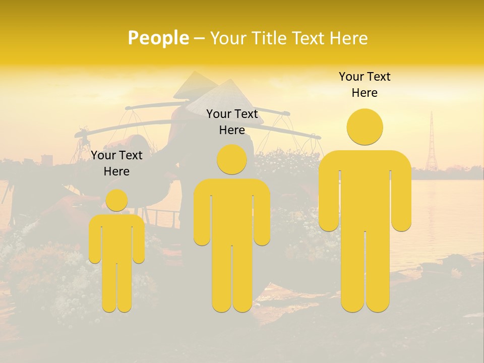 Market Life Hanoi PowerPoint Template