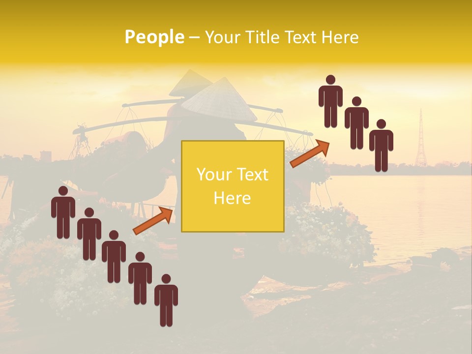 Market Life Hanoi PowerPoint Template