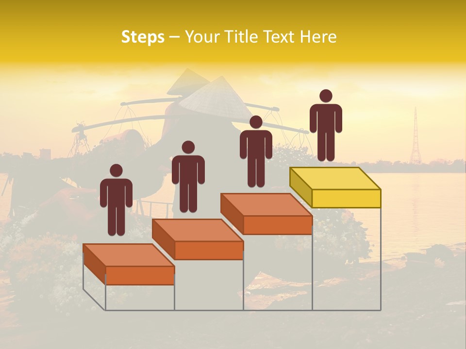 Market Life Hanoi PowerPoint Template