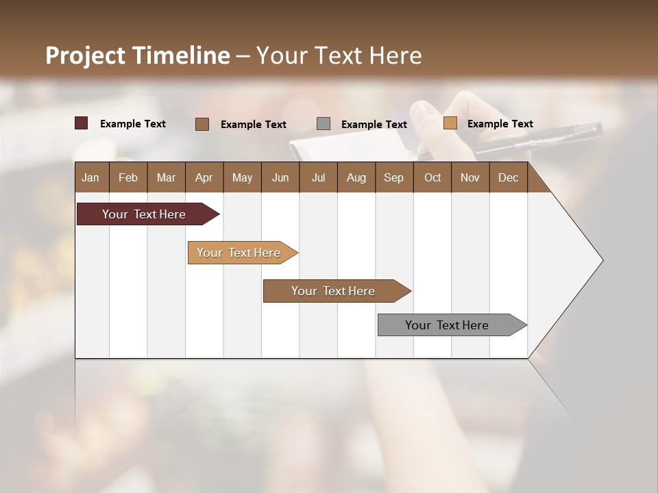 Writing Woman People PowerPoint Template