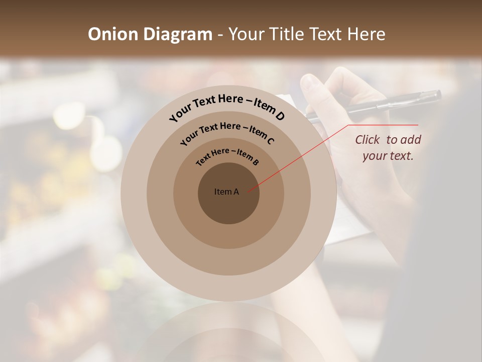 Writing Woman People PowerPoint Template