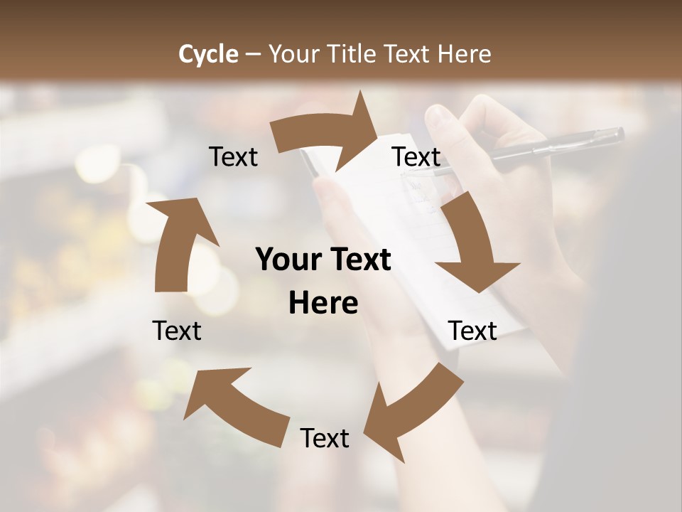 Writing Woman People PowerPoint Template