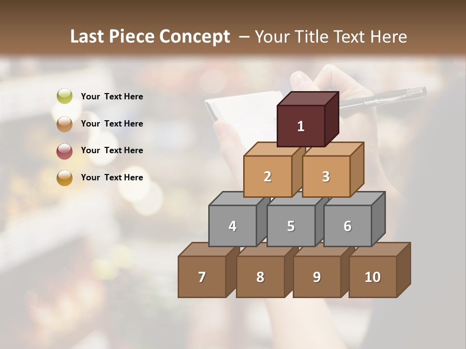 Writing Woman People PowerPoint Template