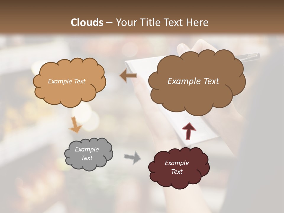 Writing Woman People PowerPoint Template