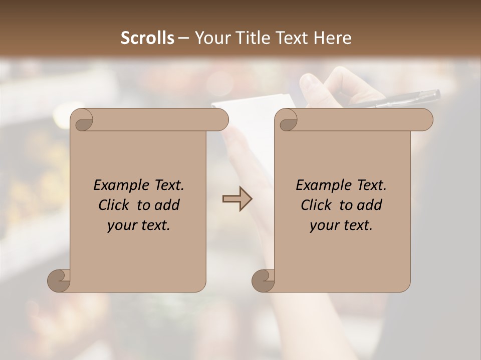 Writing Woman People PowerPoint Template
