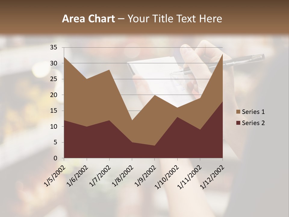 Writing Woman People PowerPoint Template