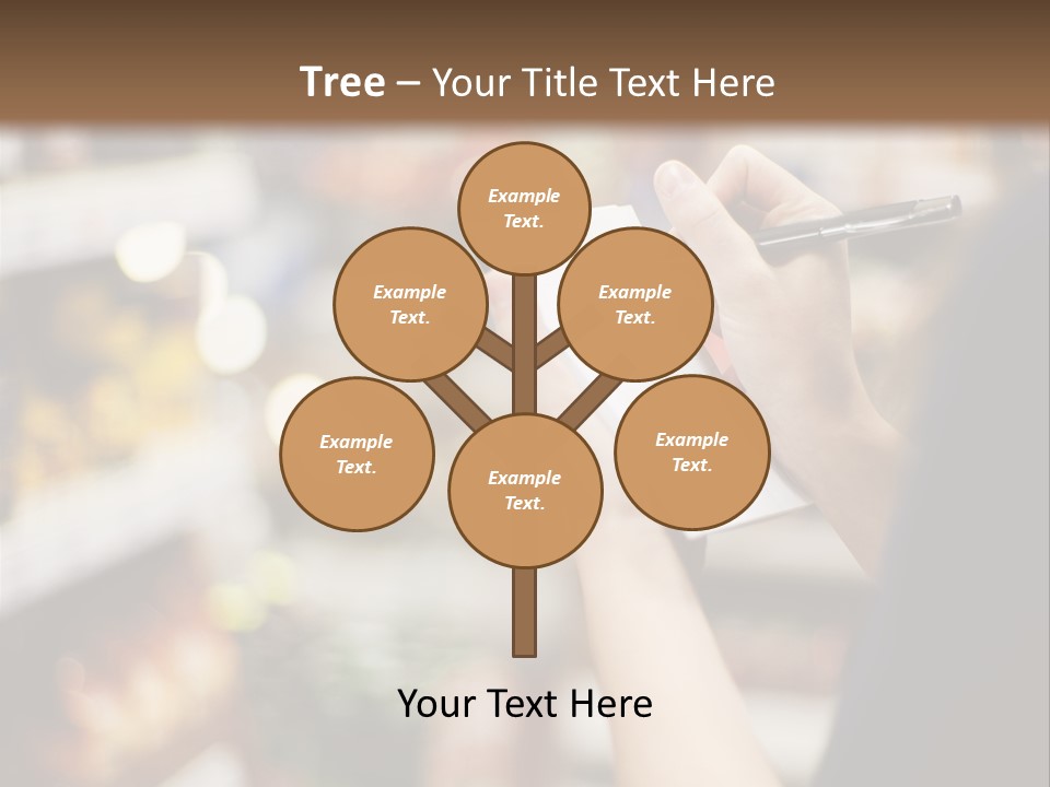 Writing Woman People PowerPoint Template