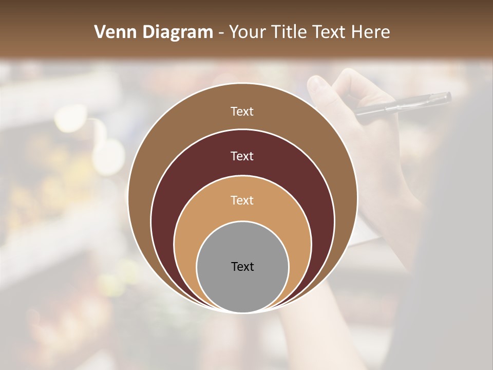 Writing Woman People PowerPoint Template