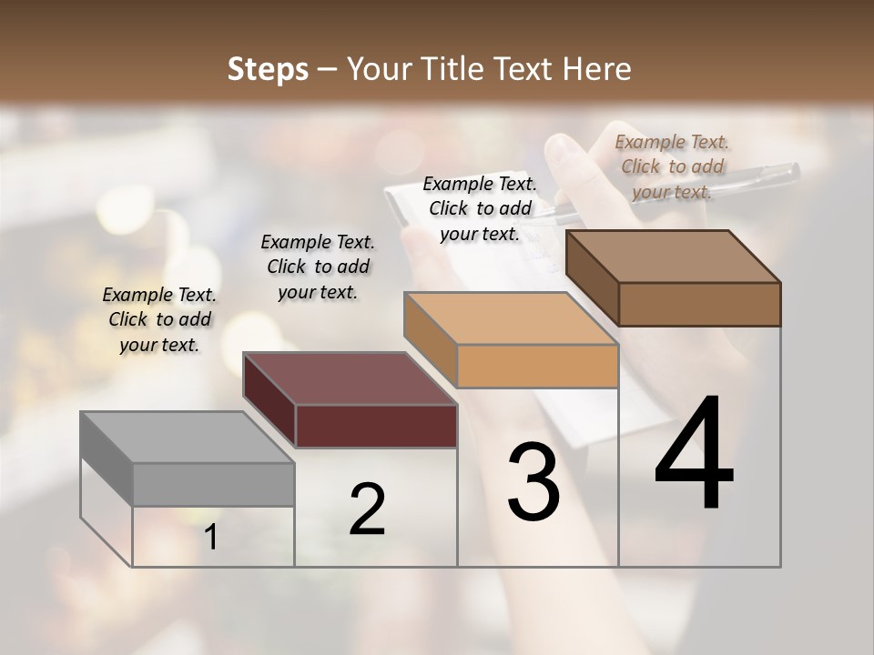 Writing Woman People PowerPoint Template
