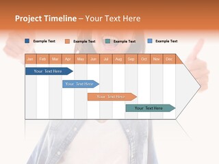 Gesture Woman Hand PowerPoint Template