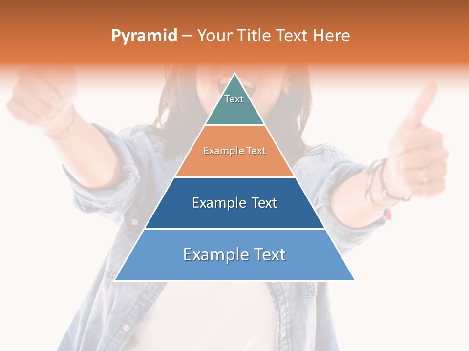 Gesture Woman Hand PowerPoint Template