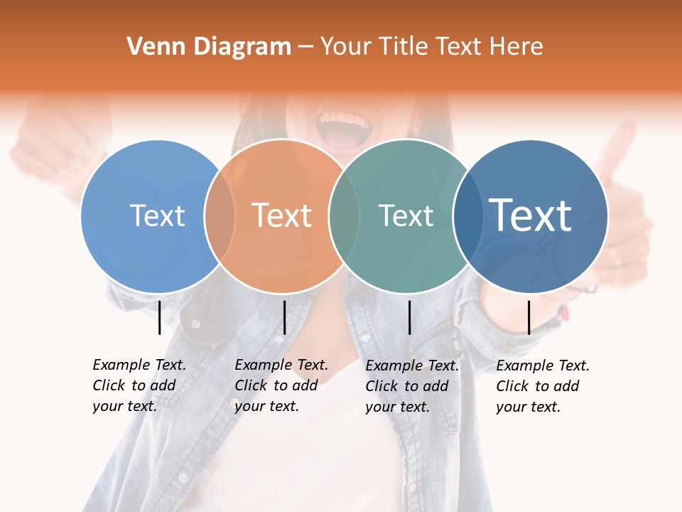 Gesture Woman Hand PowerPoint Template